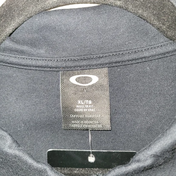 NWT Mens Black Oakley Polo Size XL - Picture 2 of 6